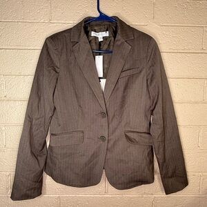 Women's Brown Blazer Jacket